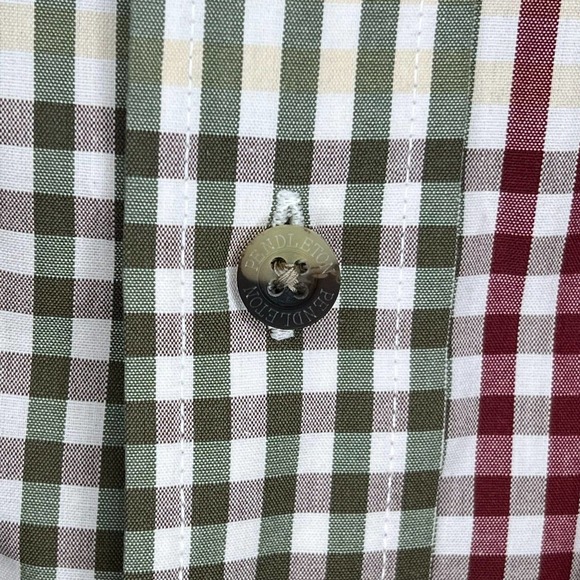 Men's Pendleton Long Sleeve Plaid Button Down Shirt Size Large - Picture 3 of 6